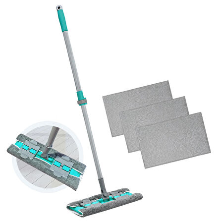 SMARTER MAGIC MOP + 3 YEDEK PASPAS MANDALLI TEMİZLİK SETİ