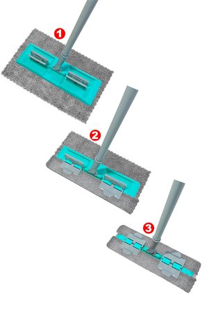 Smarter Magic Mop + Yer Temizlik Havlusu Hediyeli Paspas Mandallı Set Yüzey Bez Uyumlu