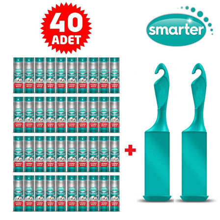 SMARTER 40'LI TÜY TOPLAYICI YEDEK 2 ADET APARAT VE AQUA JET