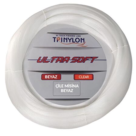 Trinylon 1Kg New Ultra Soft Çile Misina Beyaz