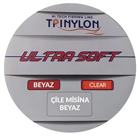 Trinylon 1Kg New Ultra Soft Çile Misina Beyaz