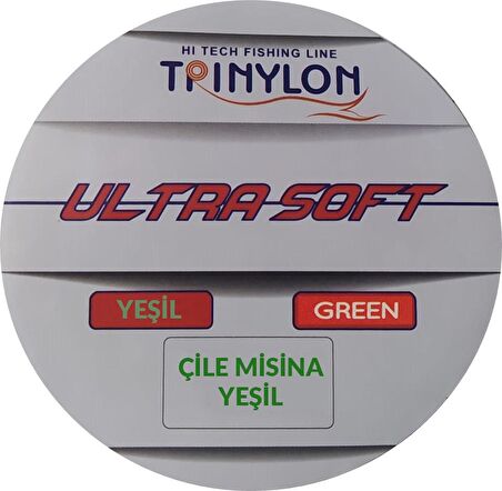 Trinylon 1Kg New Ultra Soft Çile Misina Yeşil