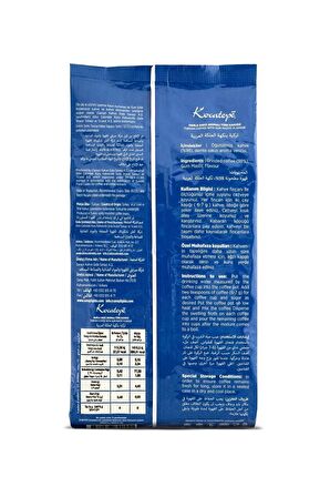 Türk Kahvesi Damlasakızı Aromalı 500gr Folyo 3'lü Paket