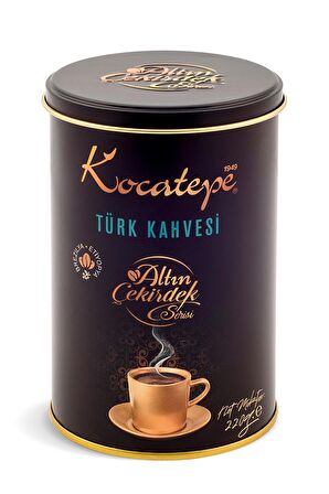 Kocatepe Altın Çekirdek Serisi Türk Kahvesi 220 Gr 3'lü Paket