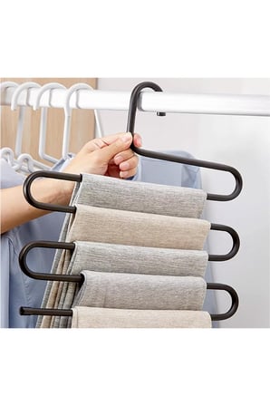 5 Katlı Metal Pantolon & Havlu Askısı 