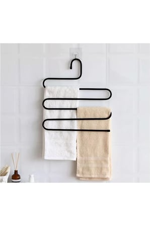 5 Katlı Metal Pantolon & Havlu Askısı 