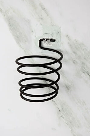 Yapışkanlı Fön Makinesi Askısı Saç Kurutma Makinesi Tutacağı Fön Askısı