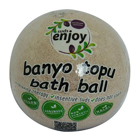 Lavantalı El Yapımı Banyo Bombası Banyo Topu Mor 90-120 Gr