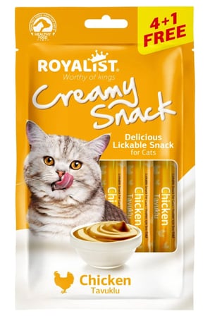 25*15gr Creamy Snack 5'li Karma Set Kedi Ödülü- Tavuklu,somonlu,ton Balıklı,deniz Taraklı,karidesli