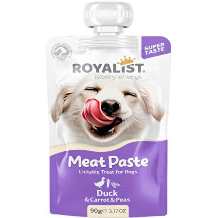 Royalist Köpek Ödülü Meat Paste Ördekli Havuçlu 90 Gr