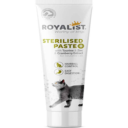 Royalist Sterilised Kısır Kedileri İçin Kedi Multivitamin 100 Gr