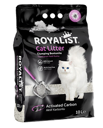 Royalist Aktif Karbonlu Kedi Kumu 10 Lt