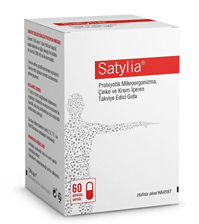 Satylia Pro-Postbiyotik 60 Kapsül