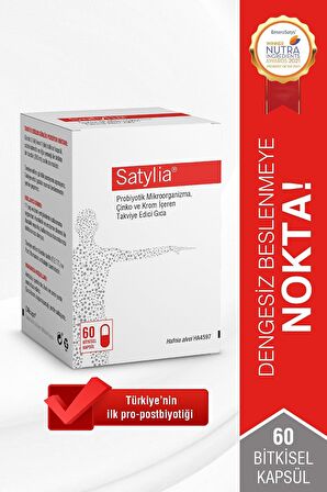 Satylia Pro-Postbiyotik 60 Kapsül