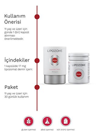 LIPOZONE DEMIR 17 MG 30 KAPSUL