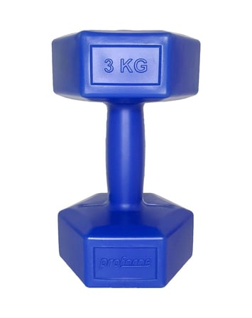Proforce Plastik 2*3 Kg Pvc Dumbel Set