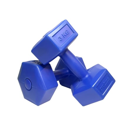 Proforce Plastik 2*3 Kg Pvc Dumbel Set