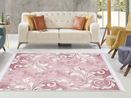 Dekoreko İpek Halı Dijital Saçaklı 2088 Desen 1