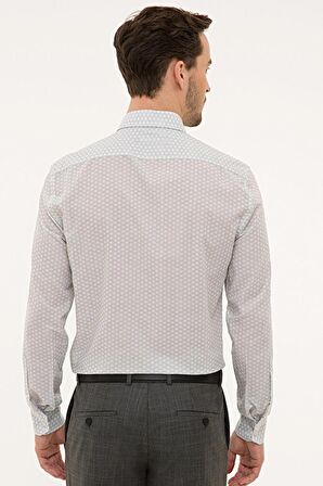  Detaylı  Slim Fit Gömlek