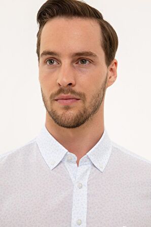 Erkek   Detaylı   Slim Fit Gömlek G021GL004.000.1113611