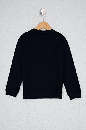 Lacivert Erkek Çocuk Sweatshirt