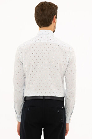 Beyaz Slim Fit Gömlek