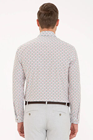 Lacivert Slim Fit Gömlek