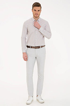Lacivert Slim Fit Gömlek