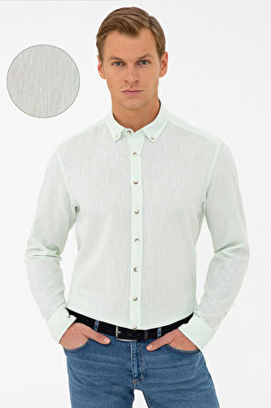 Mor Regular Fit Gömlek