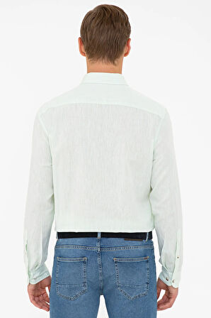 Mor Regular Fit Gömlek