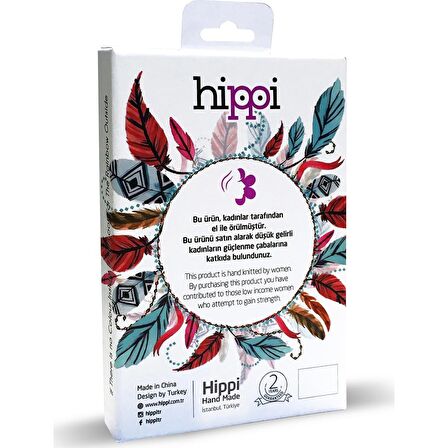 Hippi Wind El Örgüsü Gözlük İpi