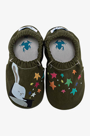 Bunny Wizard Hyper Haki Yeşili Barefoot Akıllı Patik