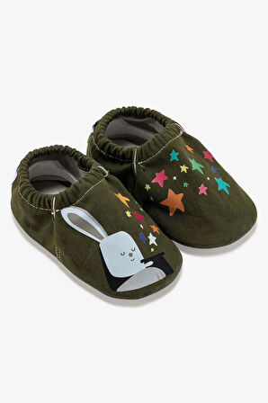 Bunny Wizard Hyper Haki Yeşili Barefoot Akıllı Patik