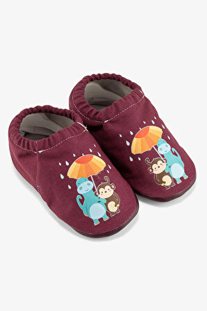 Umbrella Flower Hyper Mürdüm Barefoot Akıllı Patik
