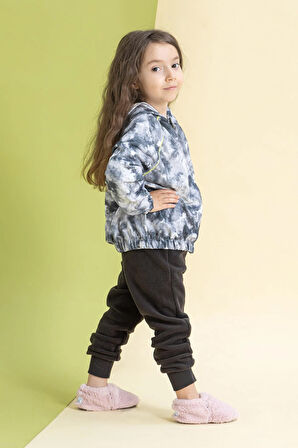 Furry Furry Pembe Kürk Barefoot Patik (Hediye Seti)