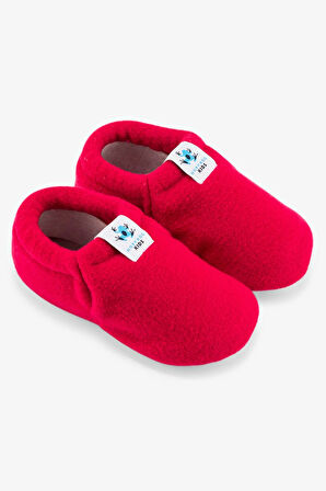 Polar Fleece Fuşya Polar Barefoot Patik