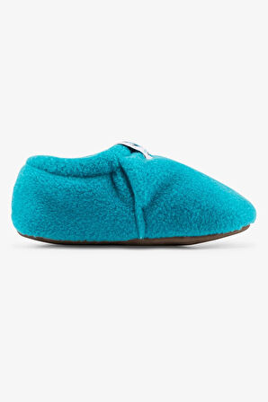 Polar Fleece Turkuaz Polar Barefoot Patik (Hediye Seti)
