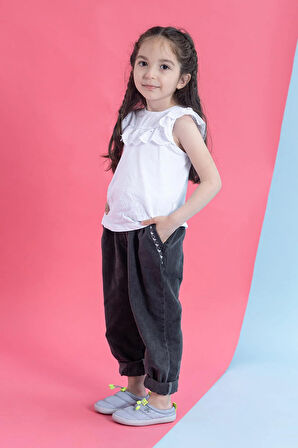 Hoppuff Casual Dinamik Gri Barefoot Çocuk Ayakkabı