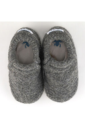 Recycled Woo Wooly Yünlü Gri Barefoot Patik (Hediye Seti)