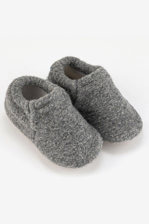 Recycled Woo Wooly Yunlu Gri Barefoot Patik