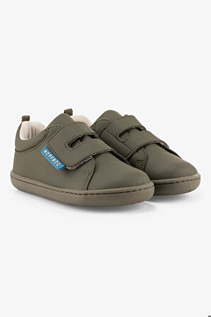 Smart Walker Casual Süper Mat Haki Barefoot Çocuk Ayakkabı