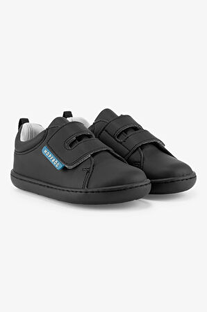 Smart Walker Casual Süper Mat Siyah Barefoot Çocuk Ayakkabı