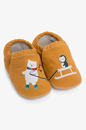 Buddy-Buddy Hyper Ballı Hardal Barefoot Akıllı Patik