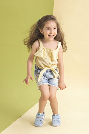 Smart Walker Canvas Play Lila Barefoot Çocuk Ayakkabı