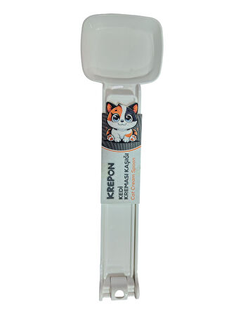 KREPON MASKOT KEDİ KREMASI KAŞIĞI