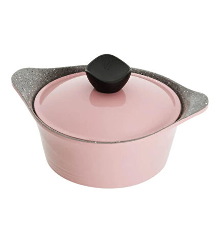 Sinbo Sp-1003-24 Pembe Granit 24 Cm Döküm Tencere