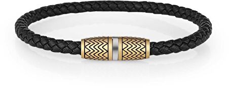 DANIEL KLEIN DKJ.4.2137.3 DERİ ERKEK BİLEKLİK ÇELİK KLİPS