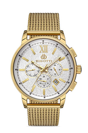 Bigotti Erkek Kol Saati ESBG.B.10352.4 Hasır Kordon 44 mm Kasa Çapı