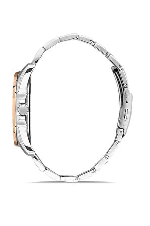 Bigotti BG.1.10446.4 5 ATM Su Geçirmezlik Değerine Sahip Çelik Kasa Çelik Kordon Metalik Renk Erkek Kol Saati