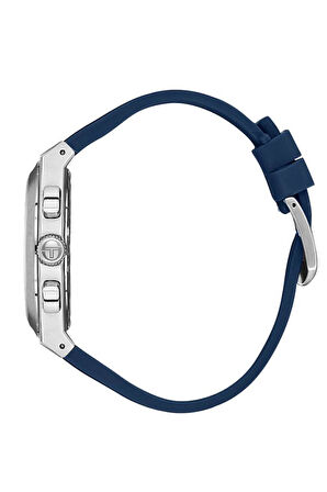 Sergio Tacchini ST.1.10362.2 Tüm Fonksiyonları Aktif Silikon Kordonlu Lacivert Erkek Kol Saati
